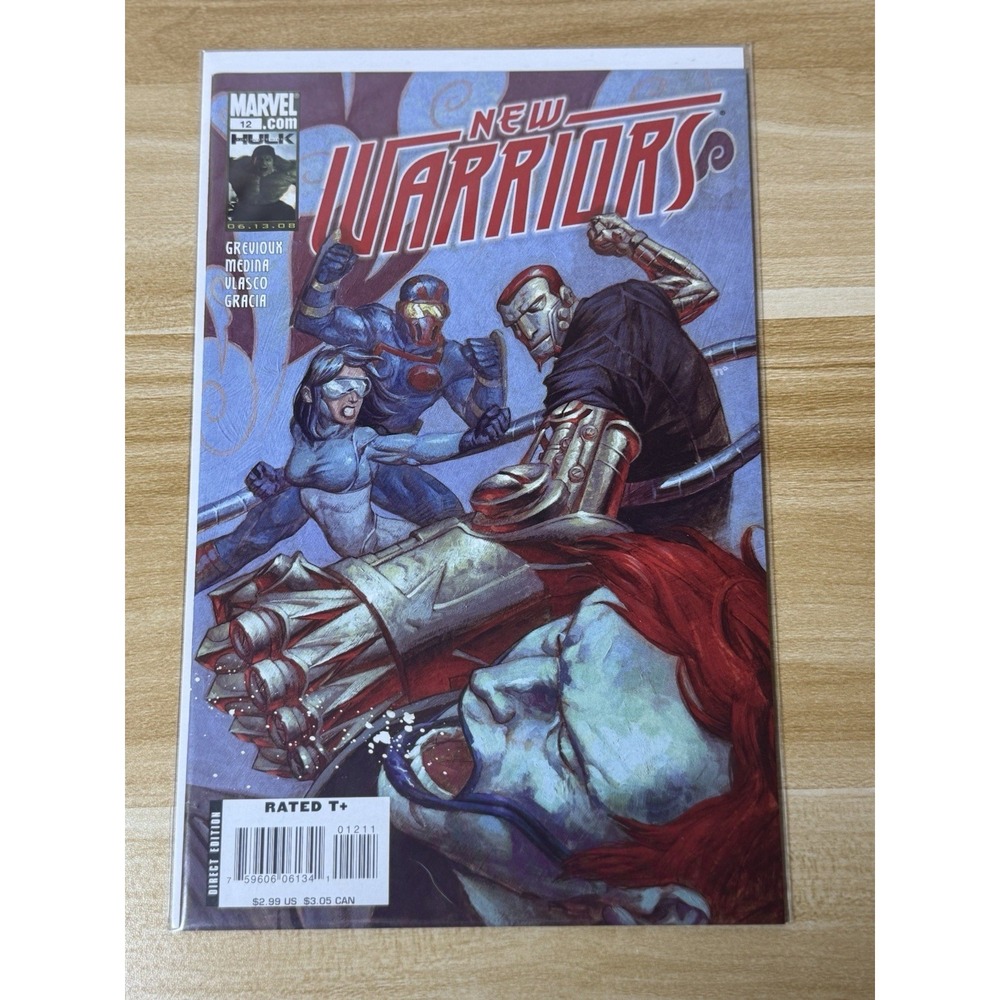 New Warriors #12 (Jul 2008, Marvel)
